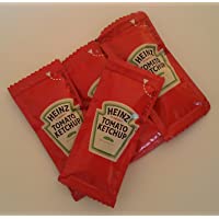 Los mejores  - 25 Heinz Tomato Ketchup - 25 bolsitas individuales